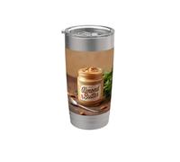 Really Like Amande Butter Snack Protein Vegan Vegan Gobelet isotherme en acier inoxydable double paroi