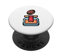 Really Like Amande Butter Snack Protein Vegan Vegan PopSockets PopGrip Adhésif