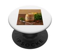 Really Like Amande Butter Snack Protein Vegan Vegan PopSockets PopGrip Adhésif