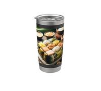 Really Like Bahn Chung Gâteau de riz vietnamien Gobelet isotherme en acier inoxydable double paroi
