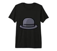 Really Like Chapeau Melon Derby Bob T-Shirt Haut de Gamme