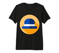 Really Like Chapeau Melon Derby Bob T-Shirt Haut de Gamme