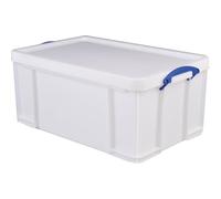 Really Useful Products – Boîte de rangement en plastique 64 l Blanc