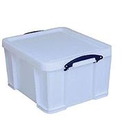 Really Useful Box 3 x 18 litres extra fort - 480 x 390 x 200 mm - Blanc