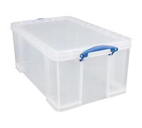 Really Useful Products – Boîte à fiche en polypropylène 64 L Transparent