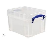 Really Useful Box Boite de rangement 3 Litres, incolore G