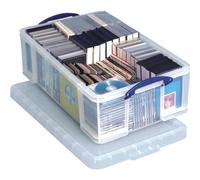Really Useful Box Boîte de rangement 50 litres transparente