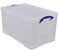 Really Useful Box Boîte de rangement 84 litres transparente