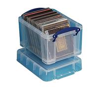 bac de rangement plastique + couvercle 3l tr ansparent