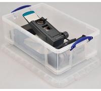 Really Useful Boxes Boîte De Rangement Transparent 50 L, Ft Extérieur 710 X 440 X 230 Mm, Ft Intérieur 60 1 Unité(S)