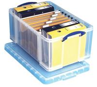 Really Useful Boxes Boîte De Rangement Transparent 64 L, Ft Extérieur 710 X 440 X 310 Mm, Ft Intérieur 60 1 Unité(S)