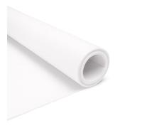 Realm Tissu d'entoilage thermocollant/thermofusible (blanc, extra lourd, 90 cm x 3 m)