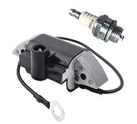 Realman 1441433000 2204211007 223000041 Module de bobine d'allumage avec bougie d'allumage BM6A pour Dolmar Makia 117 118 119 122 144 152 153 Supper 122 123 13 143 44 15. 2 153 Tronçonneuse