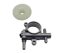Realman 168393-2 195850-7 Pompe à huile sans fin pour tronçonneuse Makita BUC250 BUC300 DCS230T DCS231T DCS232T HCU02C1 HCU02ZX2