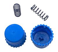 Realman Lot de 2 supports de bobine 537338701 - Boutons de poussée - Ressorts pour Husqvarna T25 T25B T25BB McCulloch Partner P25 - Boutons de poussée (P25 T25)