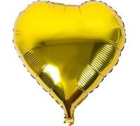 Realmax - Coeur - Ballon de baudruche pack de 10 SG21253 (taille unique) (Or)