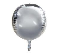 Realmax - Rond - Ballon 4D - Film SG20253 (taille unique) (Argent)