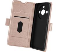 Realme 11 Pro 5G / 11 Pro Plus 5G Housse à rabat Double patte magnétique - Or rose