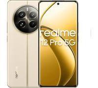 realme 12 Pro 5G Smartphones 12+512GB,caméra IM890 OIS,processeur Snapdragon 6 Gen 1,écran de Vision Courbe 120Hz,Charge SUPERVOOC 67W,Double Sim,Beige