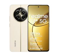 realme 12+ Smartphone 5G, 8+256GB, Appareil photo Portrait Sony LYT-600 avec OIS, Processeur Dimensity 7050 5G, Écran AMOLED 120 Hz fluide, SUPERVOOC 67 W, d’une batterie puissante de 5 000 mAh, Beige