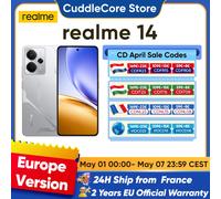 realme 14 5G Smartphone processeur Snapdragon 6 de 4e génération, batterie Titan de 6 000 mAh, écran AMOLED de 6,67 pouces à 120 Hz, recharge rapide de 45 W, appareil photo de 50 Mpx, NFC Storm Titani