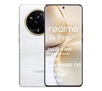 realme 14 Pro 5G Smartphone, 12+512GB, Fotocamera Sony IMX882 OIS da 50MP, Dimensity 7300, Display Curvo 120Hz, Impermeabile IP69, Batteria 5260mAh, Ricarica Rapida 45W SUPERVOOC, Beige