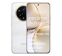 realme 14 Pro+ 5G Smartphone, 8+256GB, Fotocamera Sony IMX896 OIS 50MP, Snapdragon® 7s Gen 3, Display Quad-Curve Senza Cornici, Batteria 5260mAh, Ricarica Rapida 80W SUPERVOOC, Beige