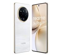 realme 14 Pro 5G Smartphone 8+256GB, téléphone Mobile Android avec caméra 50MP OIS, Dimensity 7300 5G, 120Hz 6.77'' OLED Display, 5000mAh Battery, 45W Fast Charging, NFC - Blanc