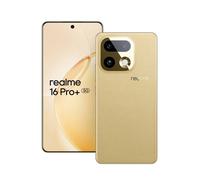 Realme Smartphone 16 Pro+ – 6,8 pouces 5G – 12 Go/512 Go – Master Gold ITA