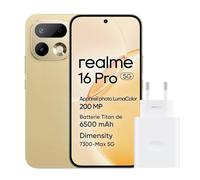 Realme Smartphone 16 Pro 5G – 8 Go de RAM – 256 Go – Master Gold