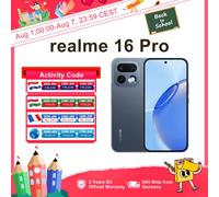 Realme Smartphone 16 Pro 5G – 8 Go + 512 Go, 200 MP, 6 500 mAh, IP69, AMOLED 144 Hz, Violet Orchid
