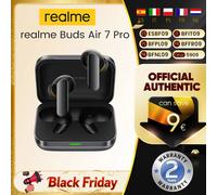 Realme Buds Air 7 Pro Bluetooth écouteur AI 53dB 5000Hz suppression du bruit haute résolution LHDC 5.0 BT 5.4 48 heures d'autonomie de la batterie IP55 Beige Gloire