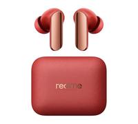 realme Buds Air 7 Pro Casque sans Fil,6 Microphones avec réduction du Bruit de 53 DB,48 Heures d'autonomie de Lecture,Casque Bluetooth 5.4 étanche IP55,Rouge