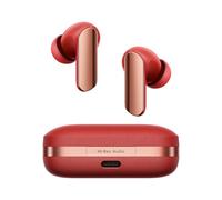 realme Buds Air 7 Pro Écouteurs sans Fil Bluetooth, Traduction Vocale IA en Direct, Double DAC, 48 h d'Écoute, ANC 53 DB, Audio Spatial, LHDC, Faible Latence 45 ms, Rouge Enflammé