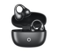 realme Écouteurs sans fil Buds Clip RMA2418 – Bluetooth 5.4, IP55, 36 h, USB-C – Titanium Black EU