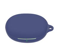 Realme Buds Q2S housse de protection pour écouteurs, étui Ultra-fin en Silicone, anti-poussière, compatible Bluetooth, avec crochet, pour écouteurs-Bleu foncé