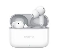 realme Buds T200, Amplificateur de Basses Dynamique de 12,4 mm, Réduction Active du Bruit de 32 DB, Jusqu’à 50 Heures d’écoute, Certificat Haute résolution de Niveau Professionnel, White