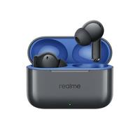 realme Buds T200 TWS Écouteurs avec pilote de basses dynamiques de 13 mm, AI ENC pour appels, batterie de 40 heures, charge rapide, Bluetooth 5.3, résistant à l'eau IPX5, commandes tactiles - pour