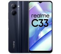 realme C33 6.5" Double SIM Android 12 4G Micro-USB 4 Go 64 Go 5000 mAh Noir