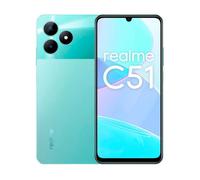 realme C51 17,1 cm (6.74') Double SIM Android 13 4G USB Type-C 6 Go 256 Go 5000 mAh Vert, Couleur menthe
