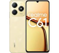 realme C61 17,1 cm (6.74") Dual-SIM Android 14 4G USB Type-C 6 GB 128 GB 5000 mAh Or