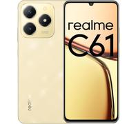 Realme C61 Smartphone double SIM | 8 Go de RAM, 256 Go de stockage | Écran 6,7 pouces 90 Hz | Caméra AI 50 MP | Batterie 5000 mAh | Android 14 | 4G LTE | Empreinte digitale latérale | Chargement de