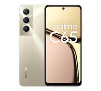 realme c65 Smartphone 8+256 Go, 50MP AI Camera, 6.67'' Eye Comfort Display with 90Hz Refresh Rate, 45W Fast Charge, 5000mAh Massive Battery, NFC Supported, Starlight Gold