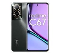 realme C67 Smartphone 4G, 8 + 256GB, Appareil photo 108 MP Zoom x3, Processeur Snapdragon 685 6nm, Ultraslim 7,59 mm, Batterie 5000mAh, Black Rock