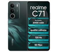realme C71 4G Smartphone, écran de 6,67" à 120Hz, Batterie 6000mAh, 8+256 Go, Appareil Photo 50 MP, Chipset Octa-Core T7250, Hibou Forestier, sans Adaptateur