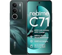 realme C71 5G Smartphone, 6+128GB Forest Owl - Batterie Titan 6000 mAh, Charge Rapide 45W, Écran AMOLED 120Hz Confort Visuel, IP54, Protection ArmorShell™, Octa-Core T7250, AI Experience