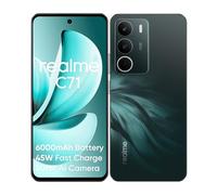 realme C71 Smartphone 5G 8+256Go, 6000mAH Battery, 45W Fast Charge, 50MP AI Camera, Octa-Core Chipset, 6.67'' 120Hz Eye Comfort Display, IP54 (sans Chargeur) - Vert