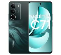 realme C71 Smartphone 6+128 Go, 5G, Double SIM, Appareil Photo de 50 MP, écran de 6,67" à 120 Hz, Batterie de 6000 mAh, résistance aux Chocs de Niveau Militaire, NFC, Hibou forestier, sans Adaptateur