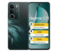 realme C71 Smartphone 6+128GB,écran 6.67'' 120hz,Batterie 6000mAh,Chipset UNlSOc T7250,Caméra 50 MP AI,Support de Carte SD,Vert