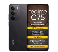 realme C75 Smartphone 8+256 Go, IP69, Batterie 5828 mAh, Appareil Photo 50 MP Super-Sharp, Charge Rapide 45 W, Noir